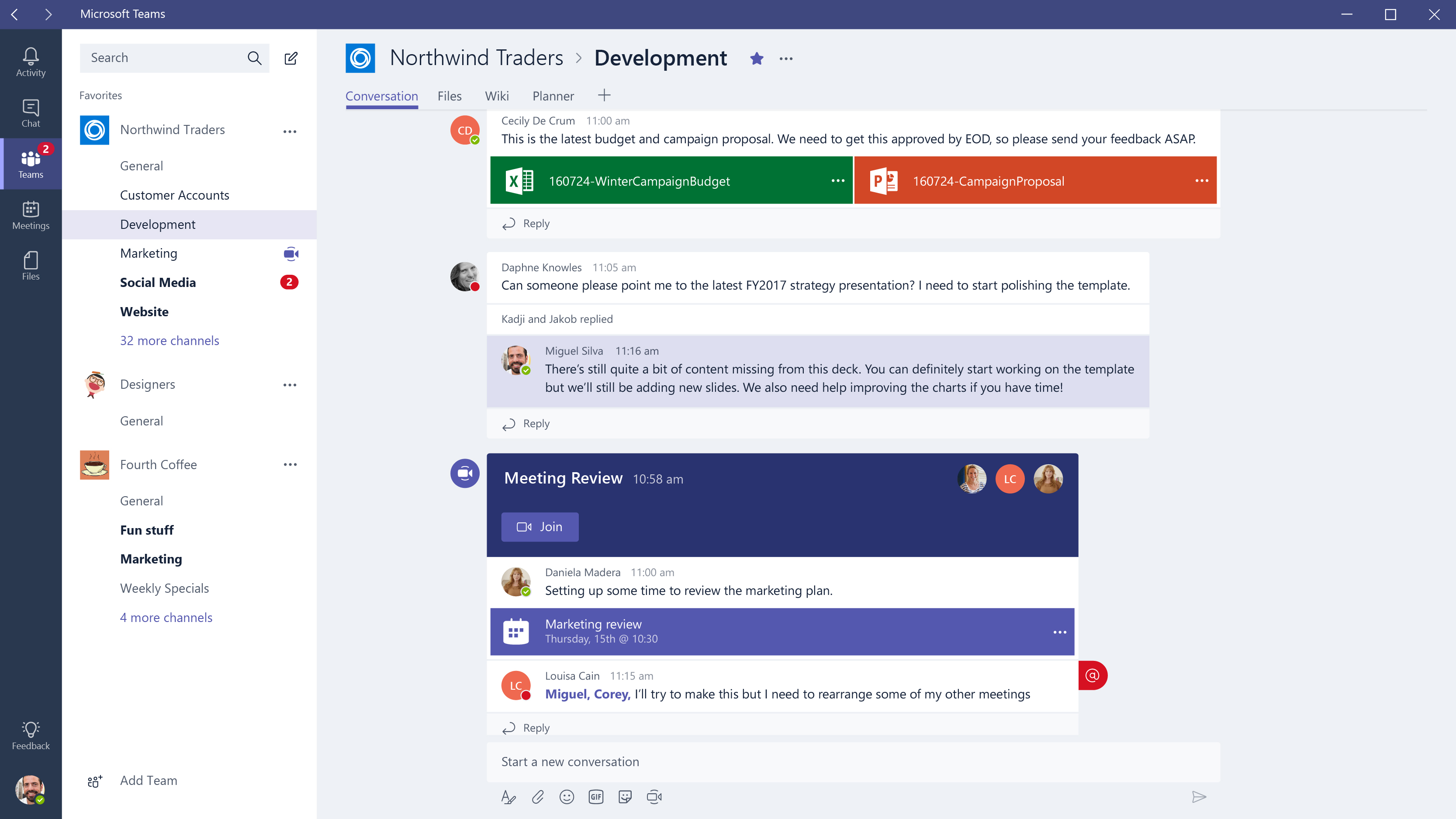 collaboration screen
